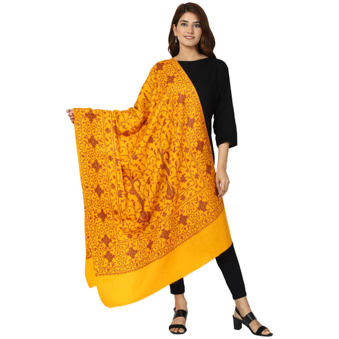 Women's Hand Embroidery Wool Shawl